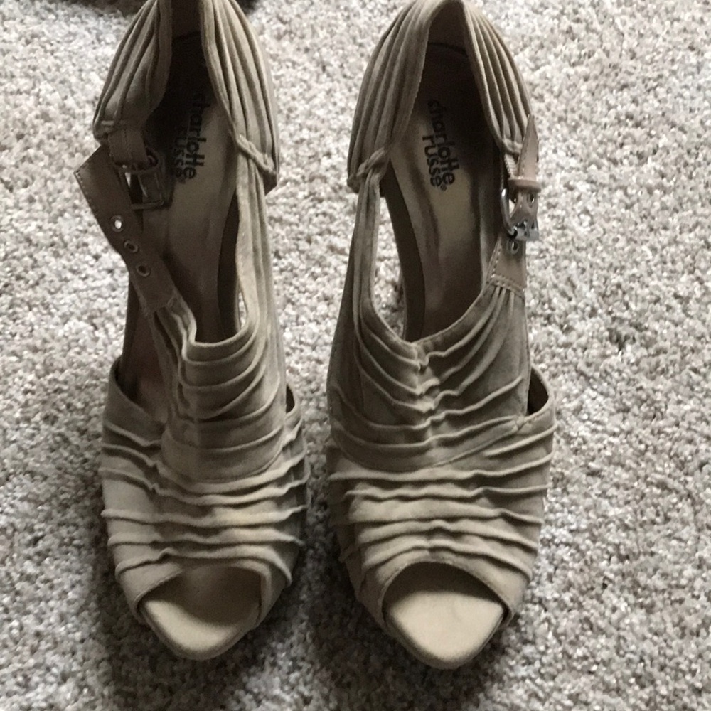 Charolette Russe Open Toe Heel